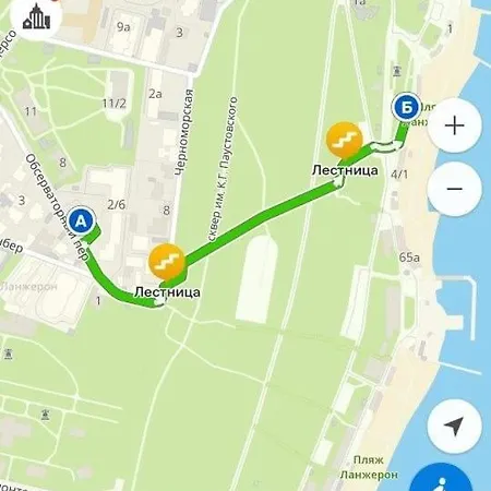 в центре у моря, 500м Odesa